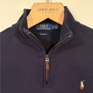 Polo Ralph Lauren Estate-Rib Quarter-Zip Pullover